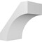 Ekena Millwork 5-in. W x 8-in. D x 8-in. H Westlake Architectural Grade PVC Knee Brace BRCP05X08X08WTL - alternate 1